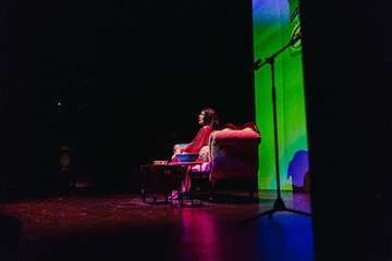 Espectáculo de la humorista y actriz Yanely Hernández en el Teatro de Telde/TA y Francisco Javier Santana.